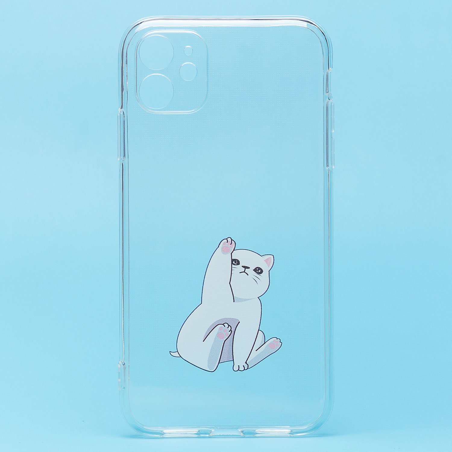 

Чехол-накладка SC270 для смартфона Apple iPhone 11, силикон, прозрачный/принт (204782)