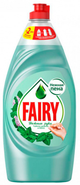 Средство для мытья посуды FAIRY Oxi чайное дерево и мята, 900мл, жидкость, Чайное дерево и мята (1506469 ) - фото 1