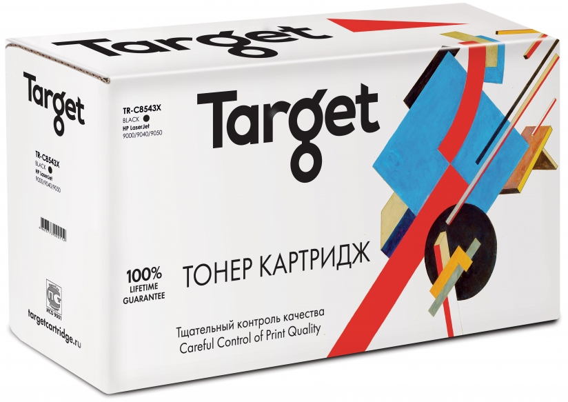 

Картридж лазерный Target TR-C8543X (C8543X), черный, 30000 страниц, совместимый для LJ 9000/9040/9050 с чипом