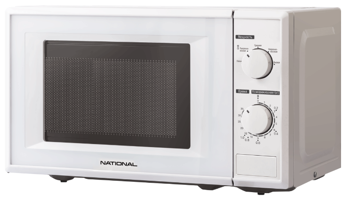 

Микроволновая печь National NK-MW118M20 20л, 700Вт, белый (NK-MW118M20), NK-MW118M20