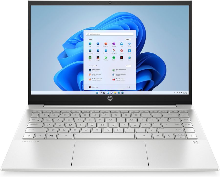 

Ноутбук HP Pavilion 14-dv0123ur 14" IPS 1920x1080, Intel Core i5-1135G7 2.4GHz, 8Gb RAM, 512Gb SSD, W11, серебристый (63Z14EA), 14-dv0123ur