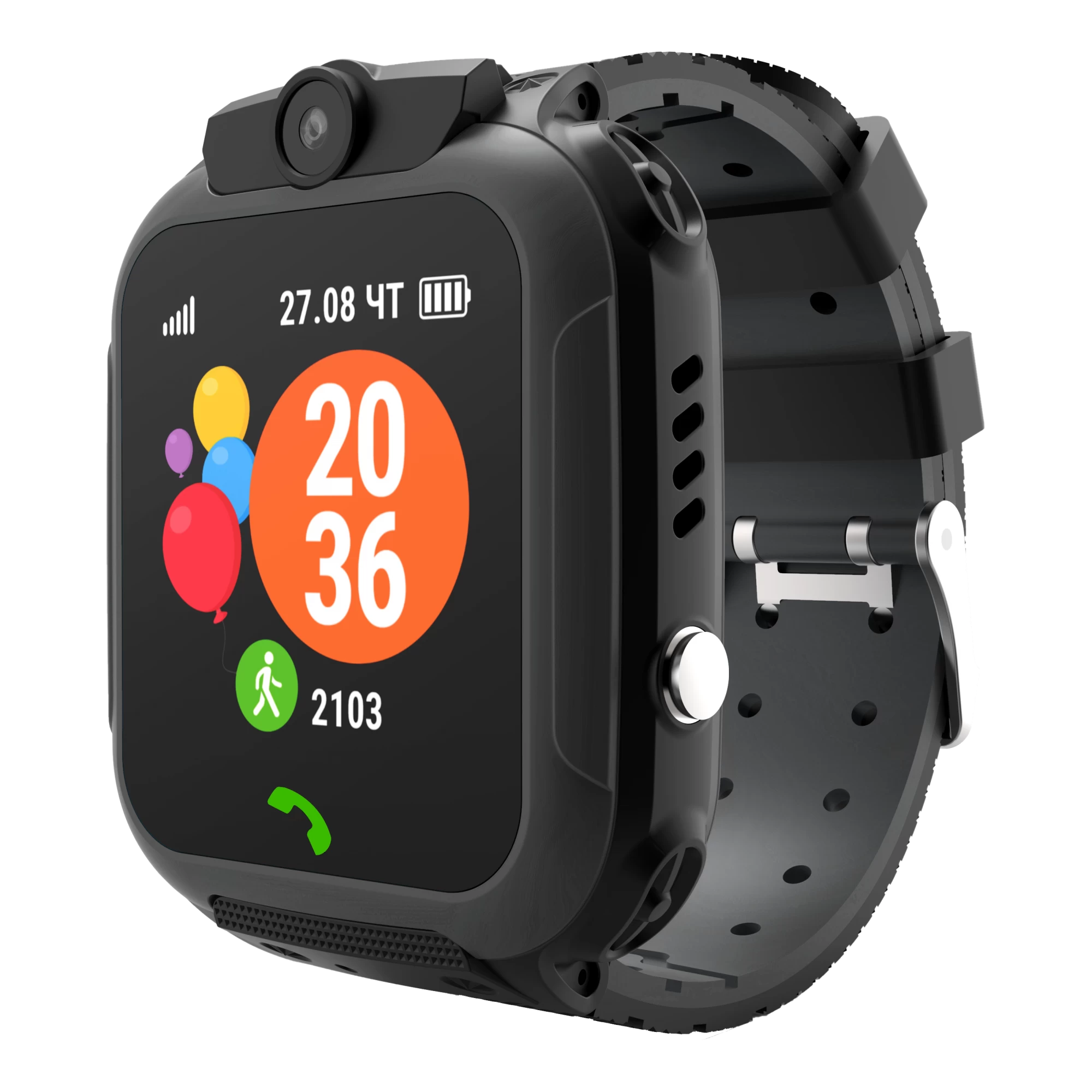 

Смарт-часы GEOZON Dune , 1.44" IPS, черный (G-W23BLK), Dune