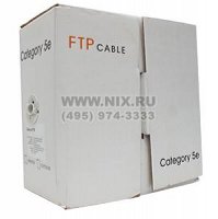 Кабель FTP cat.5e, 4-пары, экранированный Gembird Light (FPC-5004E-SO) 305m - фото 1