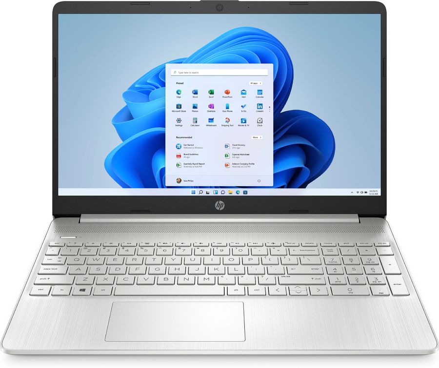 

Ноутбук HP 15s-fq2137ur 15.6" IPS 1920x1080, Intel Core i5-1135G7 2.4GHz, 8Gb RAM, 512Gb SSD, W11, серебристый (63Z29EA), 15s-fq2137ur