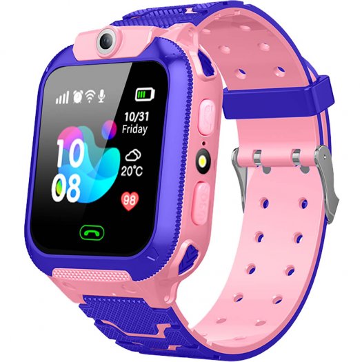

Умные часы детские RUNGO K1, 1.4" TFT, розовый (RNGK1PNKBL ), K1