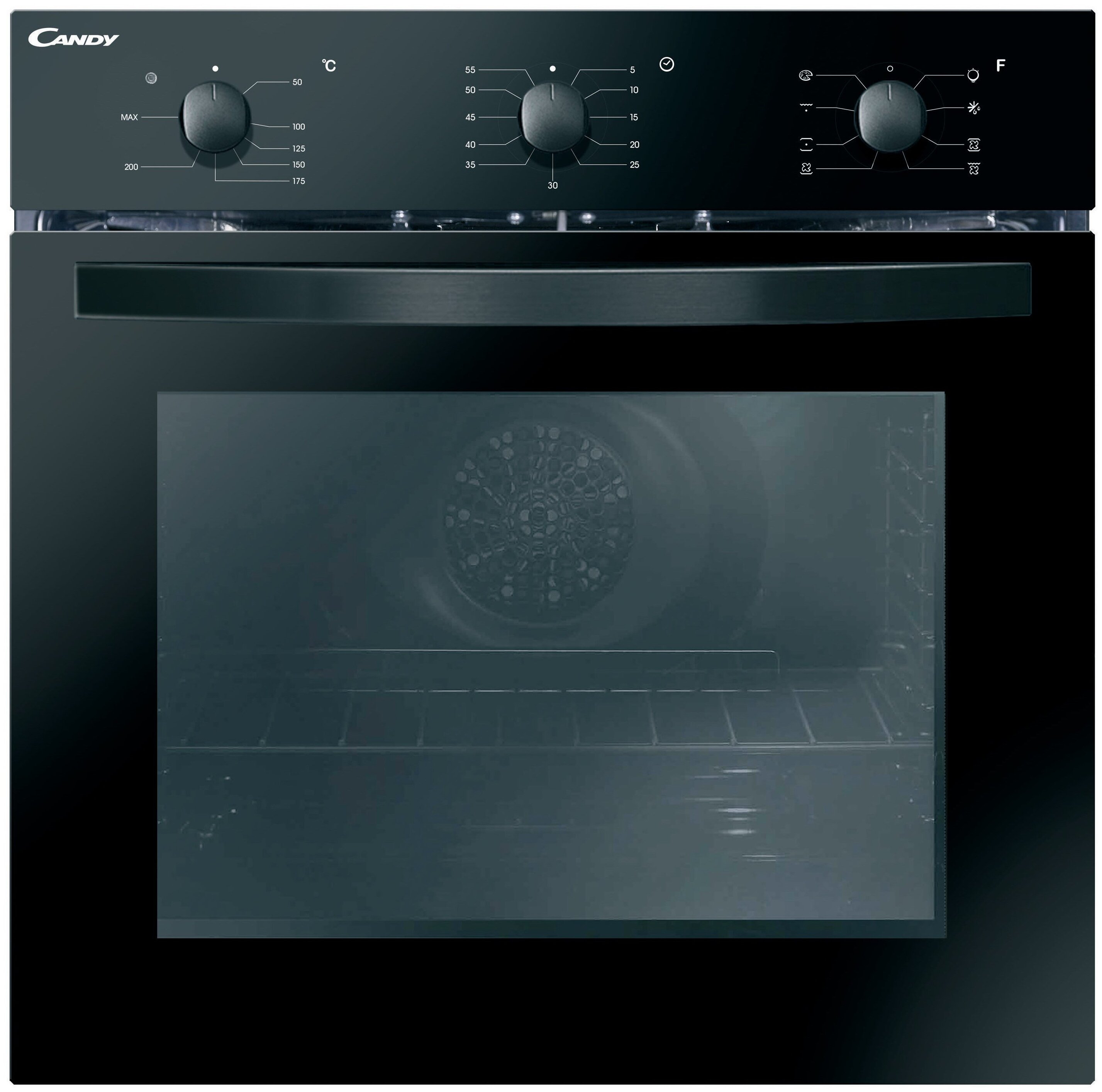 

Духовой шкаф электрический Candy 33702243 FCS612N/E, черный (33702243), FCS612N/E