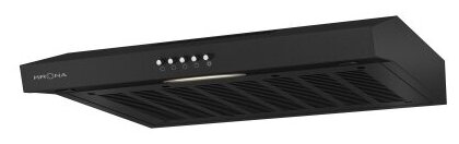 Подвесная вытяжка KRONA 600 black PB, черный (КА-00001059)