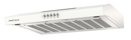 Вытяжка подвесная KRONA ERMINA 600 white PB, белый