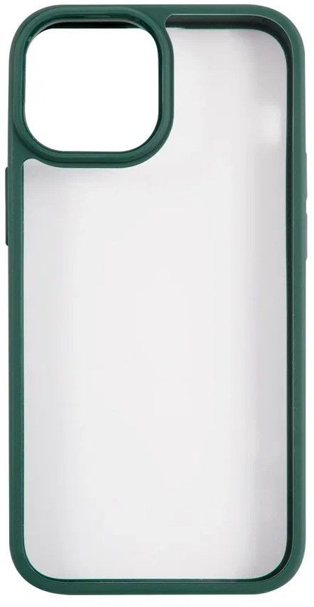 

Чехол-накладка Usams US-BH768 для смартфона Apple iPhone 13 mini, прозрачный/зеленый (1654397)