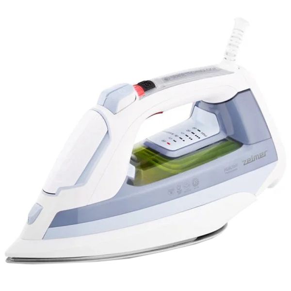 

Утюг ZELMER ZIR3200 3200Вт, 2м, белый/синий (80104707P), ZIR3200