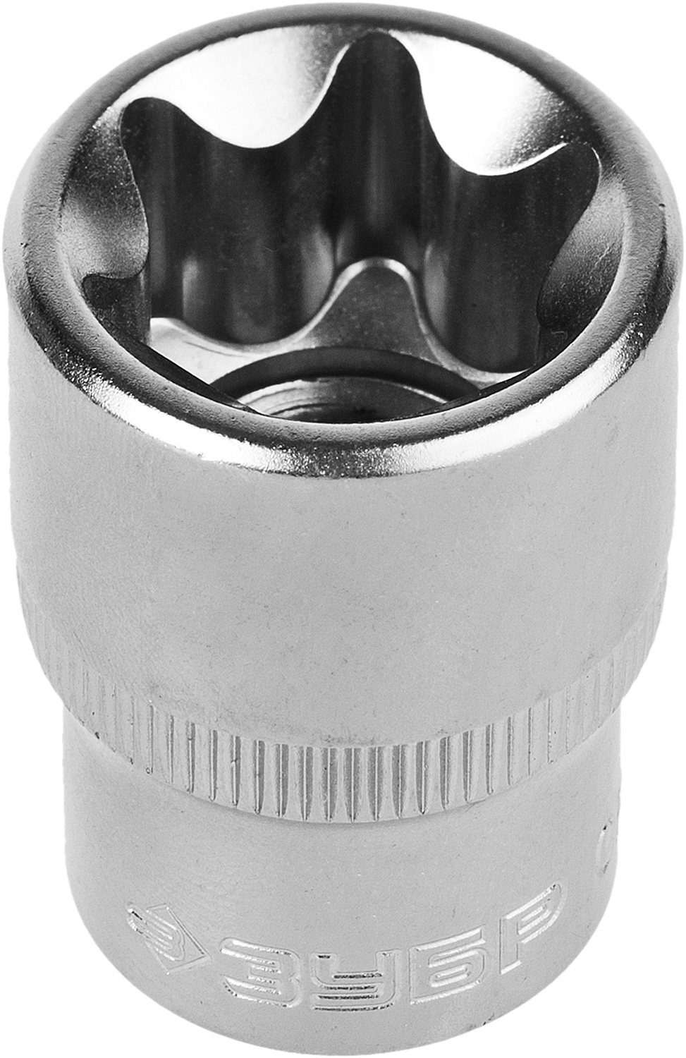 

Головка торцевая Зубр Мастер, шестигранная, 1/2", TORX Е24 (27719-24)
