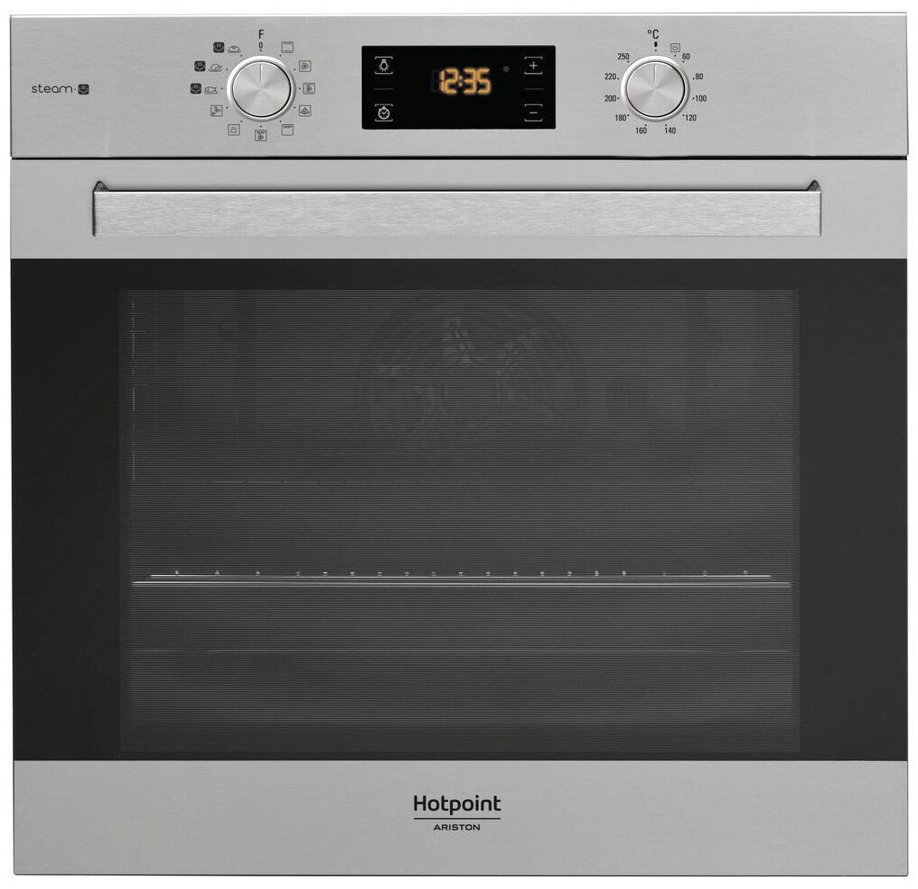 

Духовой шкаф электрический Hotpoint-Ariston FA5S 841 JS IX HA, серебристый (859991639470), FA5S 841 JS IX HA