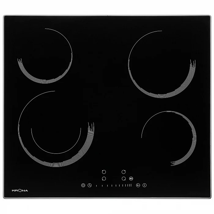 

Электрическая варочная панель Krona ORSA 60 BL/S, 4 конфорки, черный (КА-00002731), Черная, ORSA 60 BL/S