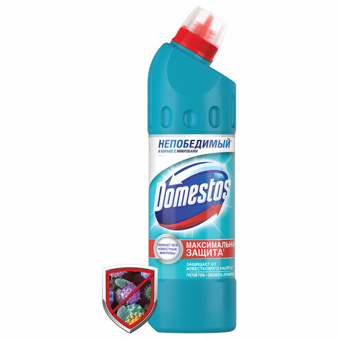 

Гель дезинфекция, отбеливание DOMESTOS Свежесть Атлантики, 500мл (602283), Свежесть Атлантики