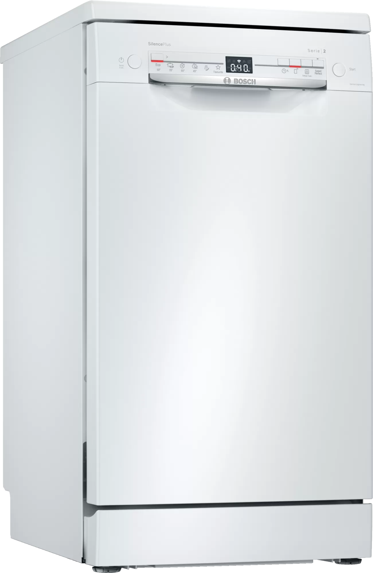 

Посудомоечная машина узкая Bosch SRS2IKW4CR, белый (1671490), SRS2IKW4CR