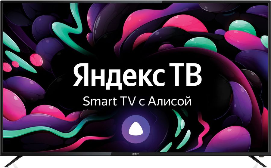 Телевизор 65" BBK 65LEX-8272/UTS2C, 4K, 3840x2160, HDMIx3, USBx2, WiFi, Smart TV, черный (65LEX-8272/UTS2C)