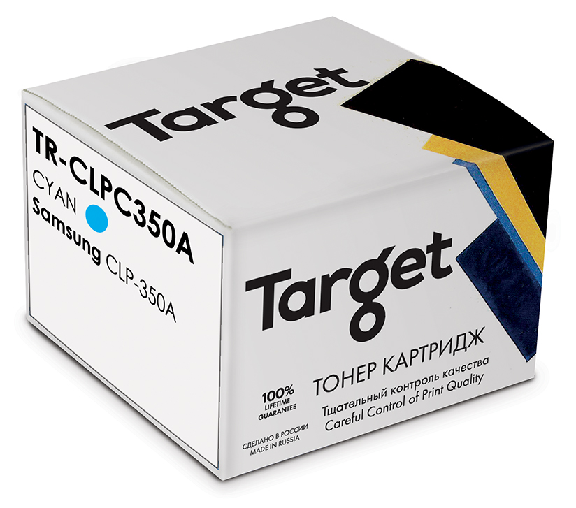 

Картридж лазерный Target TR-CLPC350A (CLP-350A), голубой, 2000 страниц, совместимый для Samsung CLP-350/CLP-350N/CLP-351NK с чипом, TR-CLPC350A