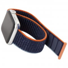 

Ремешок MB для Apple watch - 38-40 mm (S3/S4/S5 SE/S6), нейлон, синий (УТ000027917)