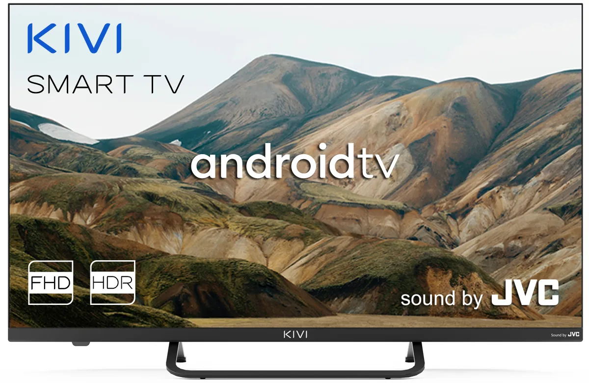

Телевизор 32" Kivi 32F740LB, FullHD, 1920x1080, HDMIx3, USBx2, WiFi, Smart TV, черный (KIV-32F740LB), 32F740LB