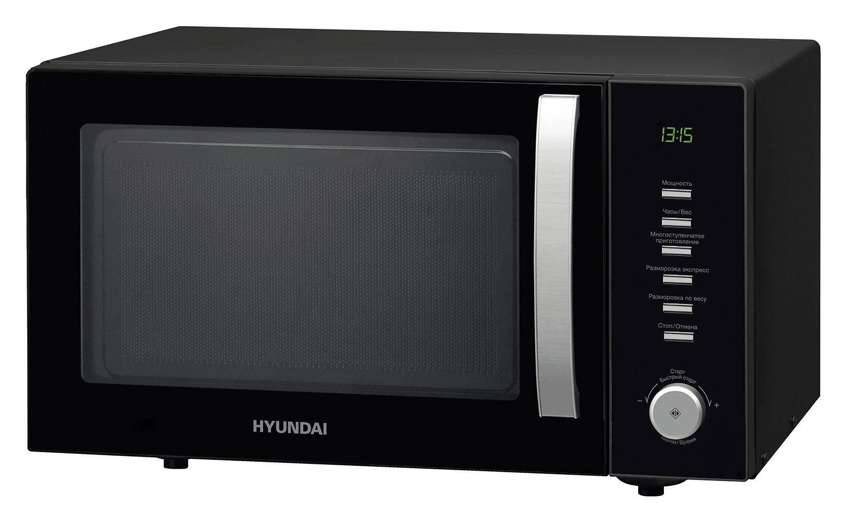 

Микроволновая печь Hyundai HYM-D3028 23 л, 900 Вт, черный (1604089), HYM-D3028