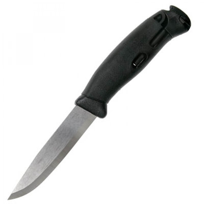

Нож туристический универсальный Morakniv Companion Spark, лезвие 10.4 см (13567), Черный