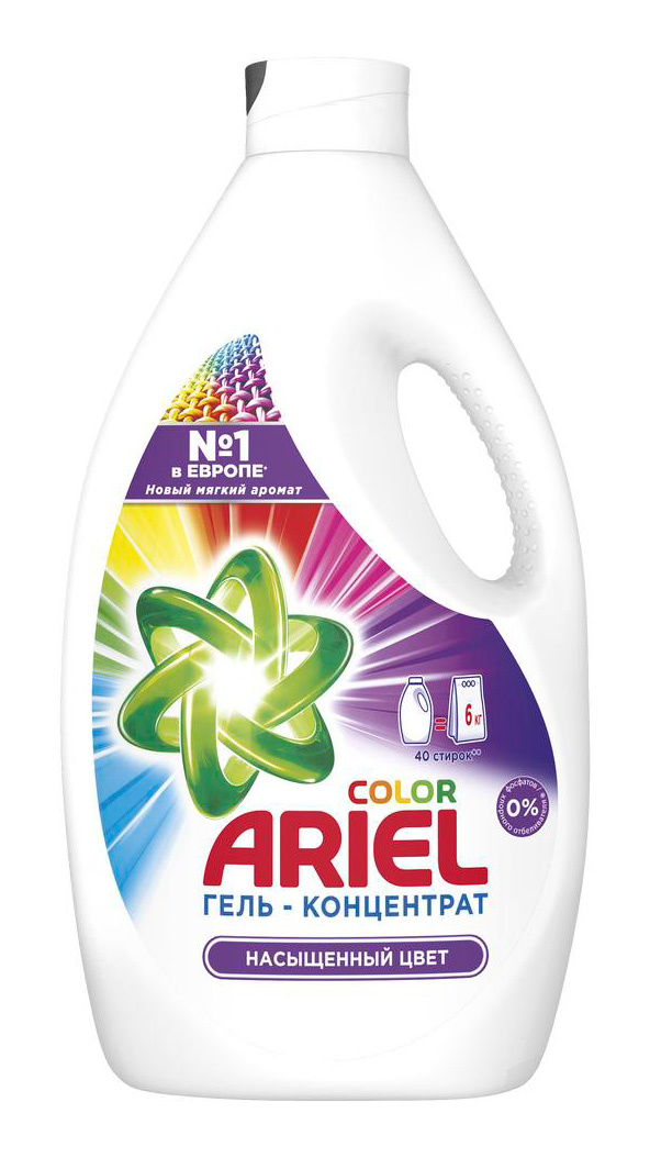 

Гель для стирки Ariel Color, 2.6 л (81638492), Color