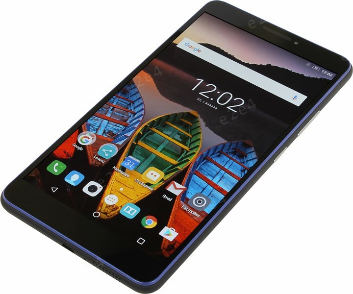 Планшет Lenovo Tab 3 Plus TB-7703X 7" 1280x720 IPS, MSM8916 1.2GHz, 2Gb RAM, 16Gb, 3G/4G, WiFi, BT, GPS, 2xCam, 3500mAh, Android 6.x, черный (ZA1K0070RU) б/у, после ремонта(восстановление прошивки), следы эксплуатации, комплект: упаковка, мануал, фгт, дата кабель, з/у