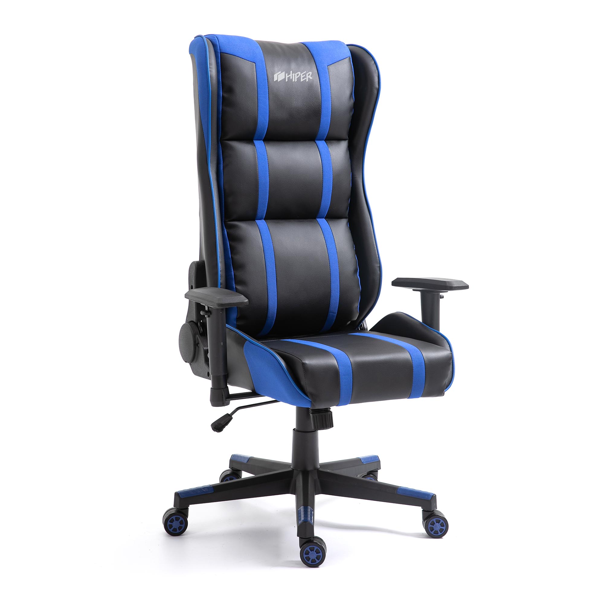Кресло игровое Hiper HGS-111, черный/синий