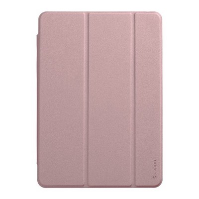 Чехол-подставка DEPPA Wallet Onzo Basic для планшета Apple iPad 10.2 2019/2020, полиуретан, розовый (31426-88057)