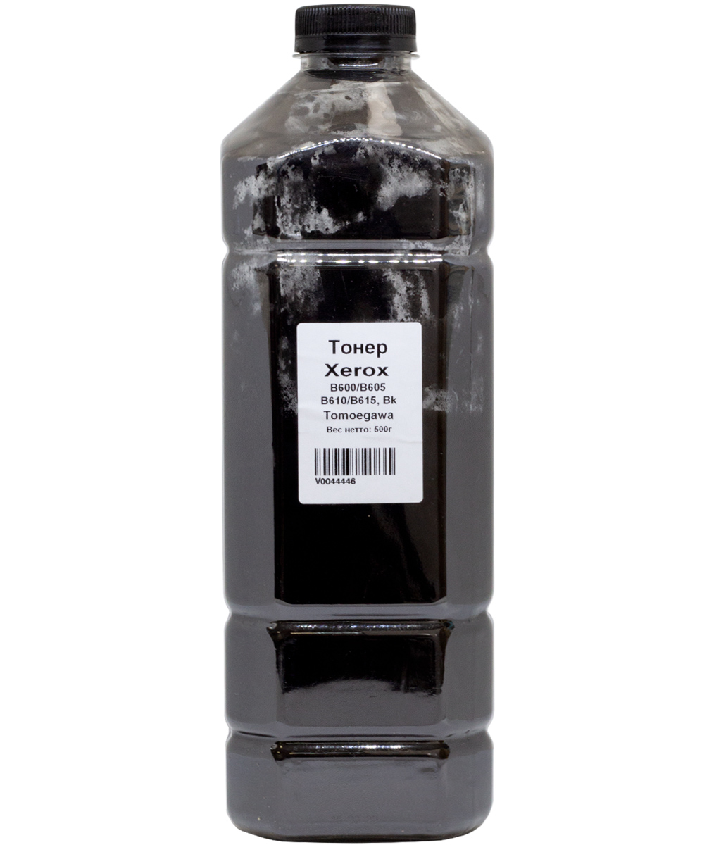 Тонер Tomoegawa, бутыль 500 г, черный, совместимый для Xerox VersaLink B600/605/610/615 (V0044446)
