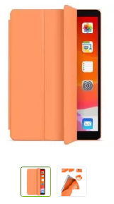 

Чехол-книжка Red Line УТ 28100 для планшета Apple Ipad mini 6 (2021), полиуретан, оранжевый (УТ000028100)