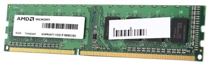 

Память DDR3 DIMM 2Gb, 1600MHz, CL10, 1.5 В, AMD (R532G1601U1S-UGO), R532G1601U1S-UGO