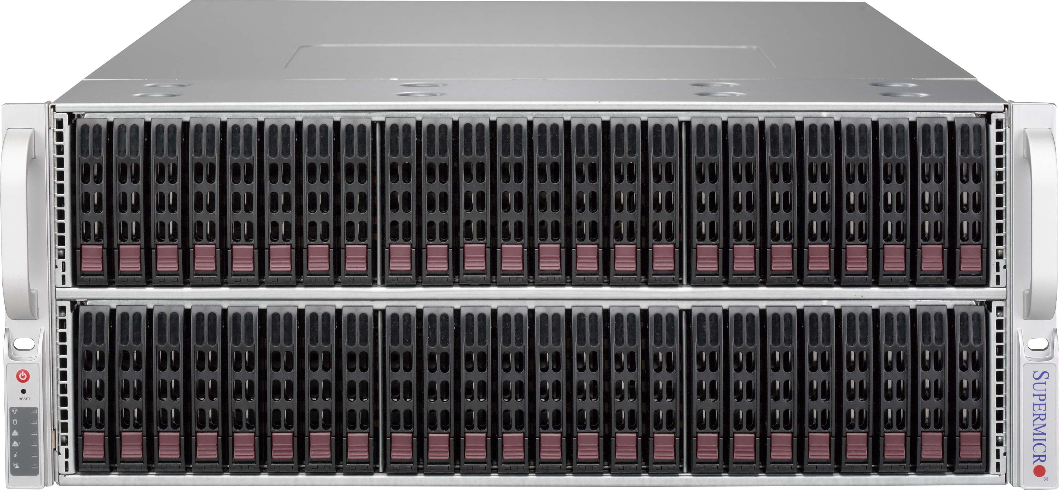 

Дисковая полка (DAS) SuperMicro SuperChassis 417BE1C-R1K23JBOD, 72x2.5" SATA/SAS HS, 8хSAS 12Gb/s, 2x1200W, 4U (CSE-417BE1C-R1K23JBOD), 417BE1C-R1K23JBOD