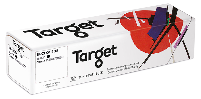 

Драм-картридж (фотобарабан) лазерный Target TR-CEXV11DU (C-EXV11DU), черный, 75000 страниц, совместимый, для Canon IR-3025/3025N, с чипом, TR-CEXV11DU