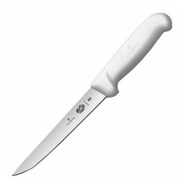 

Нож кухонный, обвалочный универсальный Victorinox Fibrox, лезвие 15см (5.6007.15), Белый