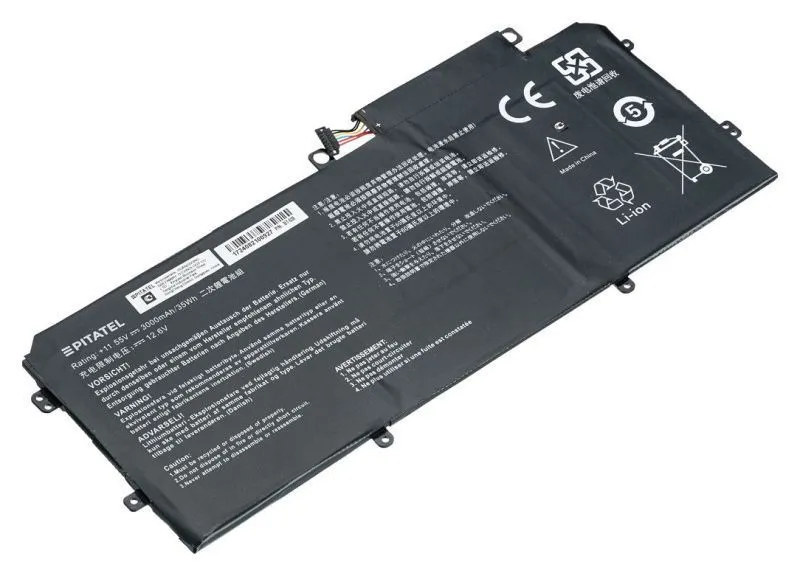 

Аккумуляторная батарея Pitatel для Asus UX360CA ZenBook Flip, 11.6V, 3000mAh, черный ( BT-538)