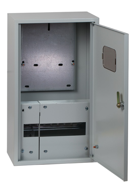 

Щит учетно-распределительный EKF Basic ЩУРн 1/12, навесной, 300x400x140мм, окно, замок, IP 31, серый (mb23-1/12-bas), ЩУРн 1/12