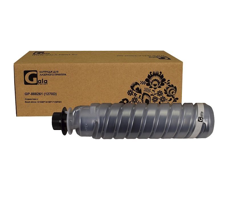 

Картридж лазерный GalaPrint GP-888261/842024 (1270D/842024), черный, 7000 страниц, совместимый для Ricoh Aficio 1515, MP161/171/201 без чипа