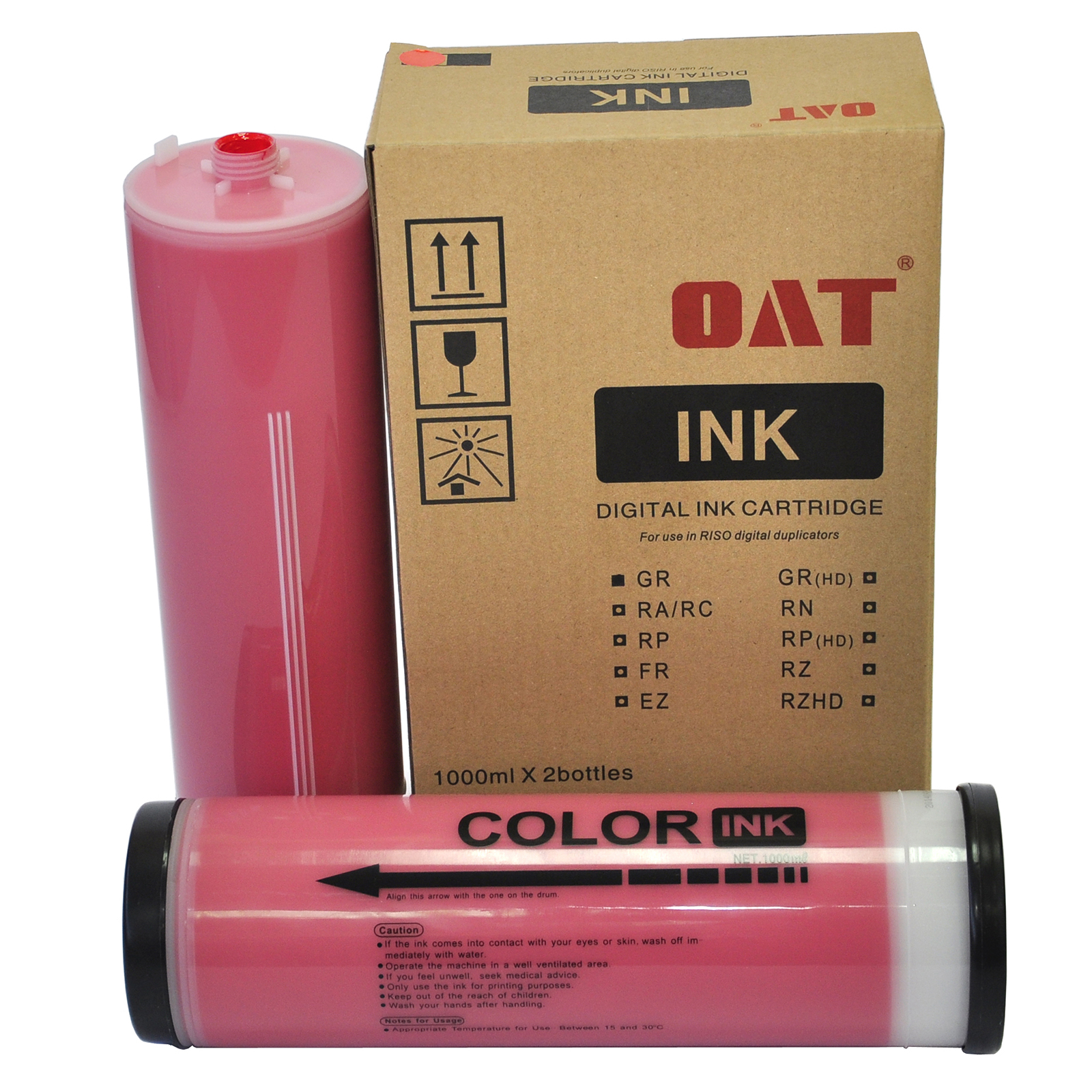 

Чернила OAT GR/RC/RA/FR/RP/RN, 1 л, красный, совместимые для RISO GR -серия/ RC -серия/ RA -серия/ FR -серия/ PR -серия/ RN - серия (6904), GR/RC/RA/FR/RP/RN