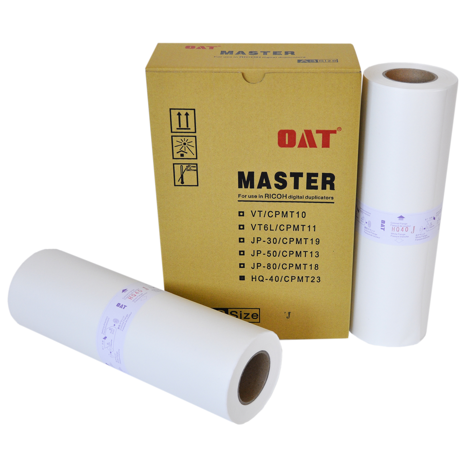 

Мастер-пленка OAT A3- HQ40 для Ricoh JP 4500 /4510P DX 4542/4545 (7168), A3- HQ40
