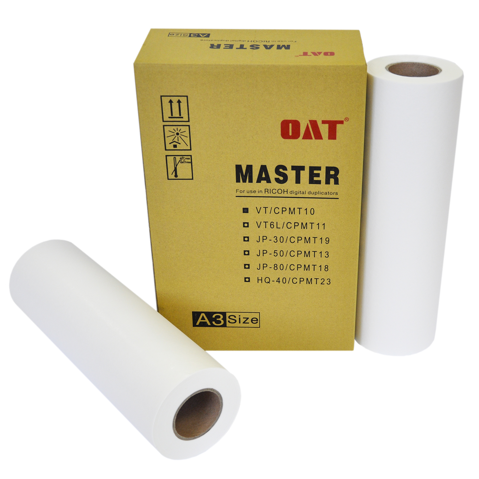 

Мастер-пленка OAT A3 - VT/CPMT10 для Ricoh VT 3000/3300/ 3830/3600/3950/3750/ 3800/5385/5171/5270/5375/ 5376/5359 (6777), A3 - VT/CPMT10