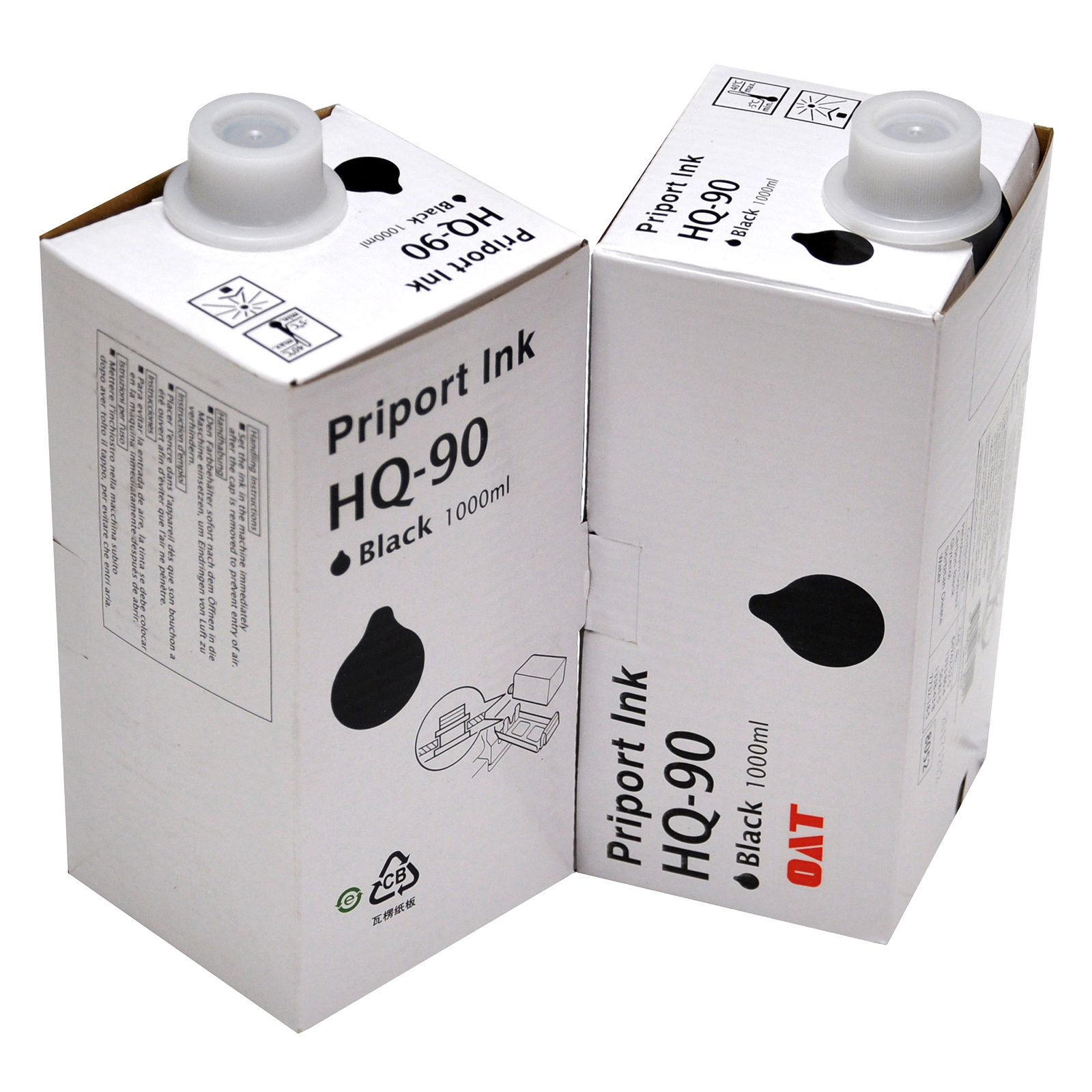 

Чернила OAT HQ90, 1 л, черный, совместимые для Ricoh DD6650P / HQ7000 / HQ9000 / DX6334 / DX6346 / GESTETNER CP6334/CP634 (7981), HQ90