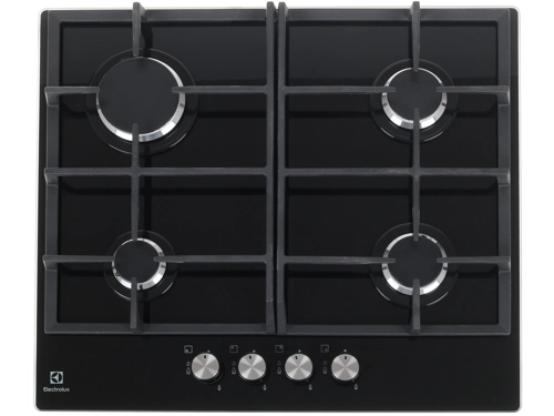 

Газовая варочная панель ELECTROLUX GPE263YK 4 конфорки, черный/серебристый (GPE263YK), GPE263YK