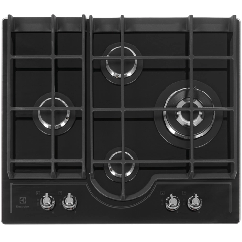 

Газовая варочная панель ELECTROLUX GPE363RCK 4 конфорки, черный/серебристый (GPE363RCK), GPE363RCK
