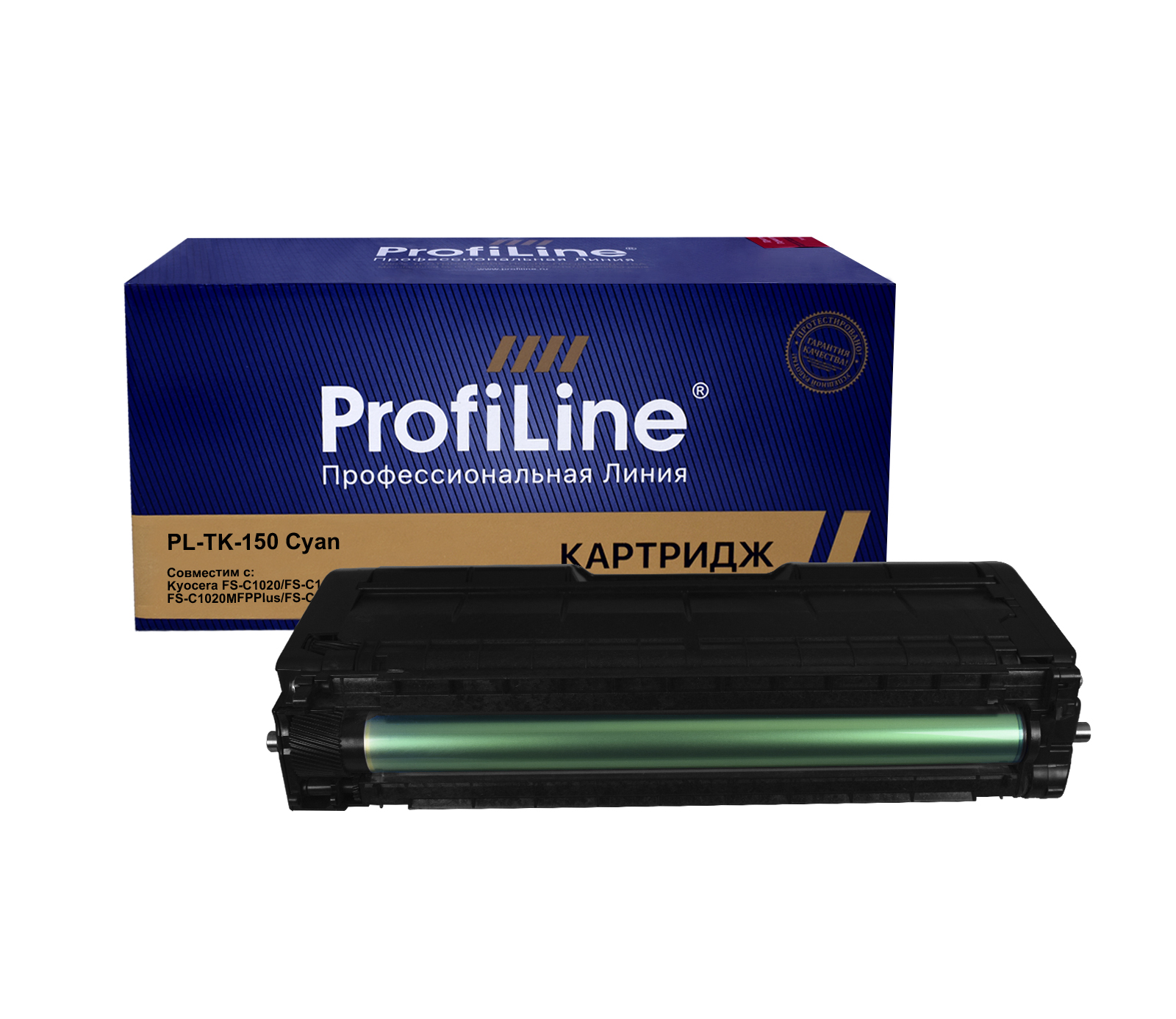 

Картридж лазерный ProfiLine PL-TK-150C/PL_TK-150C_C (TK-150C/1T05JKCNL0), голубой, 6000 страниц, совместимый для Kyocera FS-C1020/1020MFP/1020MFP Plus/1020MFPe без чипа