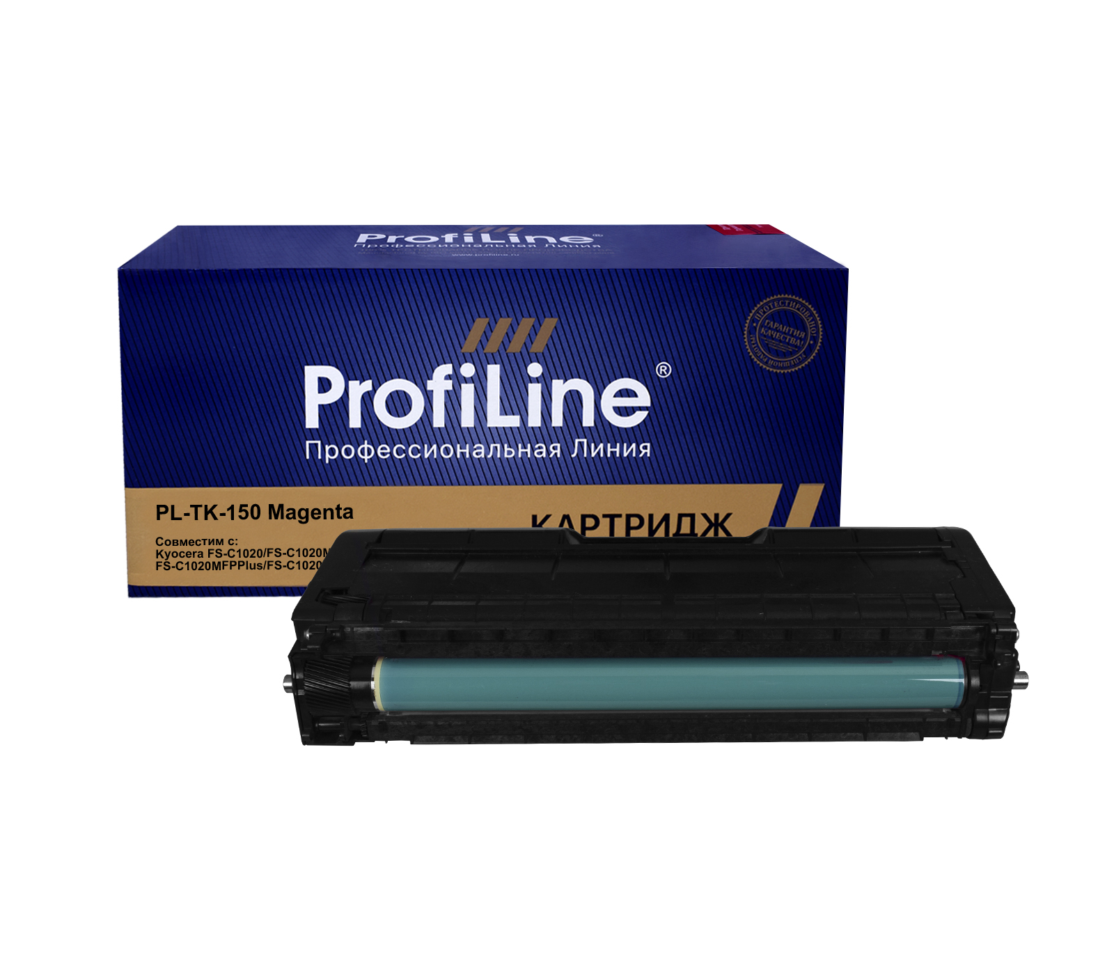 

Картридж лазерный ProfiLine PL-TK-150M/PL_TK-150M_M (TK-150M/1T05JKBNL0), пурпурный, 6000 страниц, совместимый для Kyocera FS-C1020/1020MFP/1020MFP Plus/1020MFPe без чипа