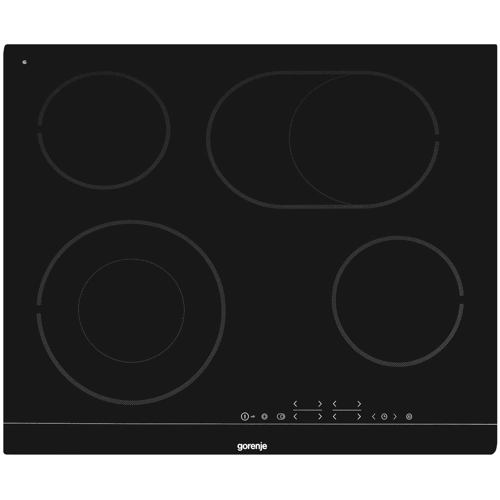 

Электрическая варочная панель GORENJE ECT643BSC 4 конфорки, черный (ECT643BSC), Черная, ECT643BSC