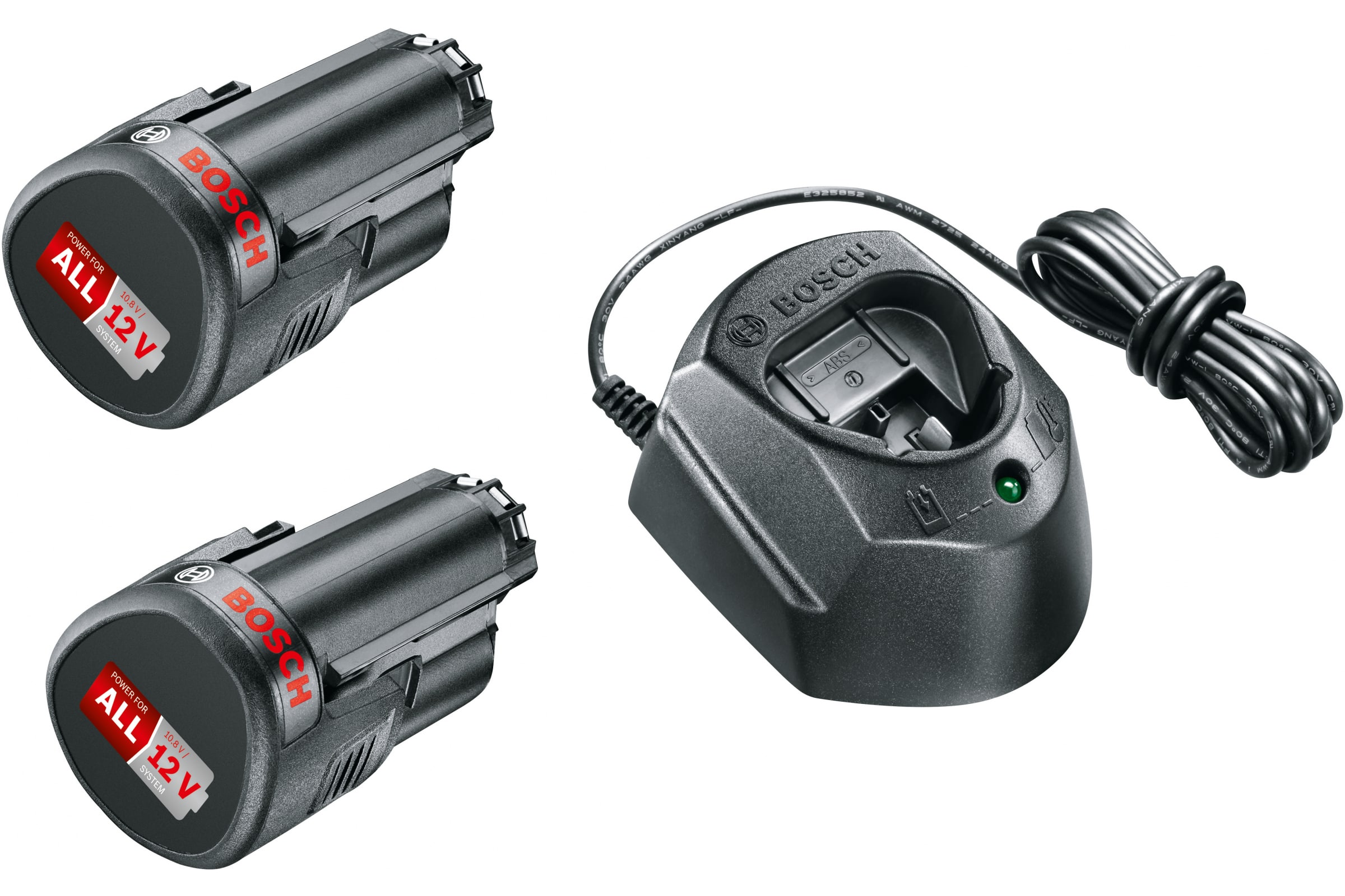 

Набор Bosch Home&Garden PBA, 12V, 1.5Ah, Li-Ion для использывания со всеми аккумуляторными инструментами линейки Bosch «Power4All» c напряжением 12 В Power4All (1600A01L3E), PBA
