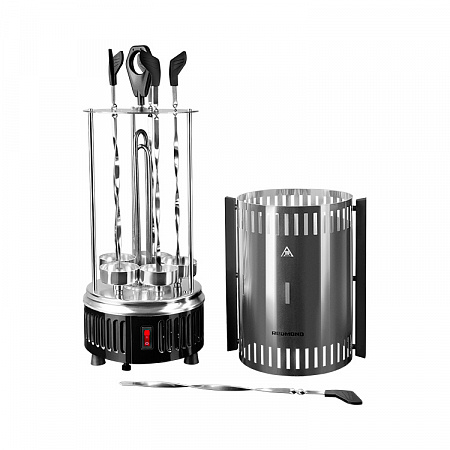 

Шашлычница Redmond RBQ-0252-E 900Вт, черный (RBQ-0252-E), RBQ-0252-E