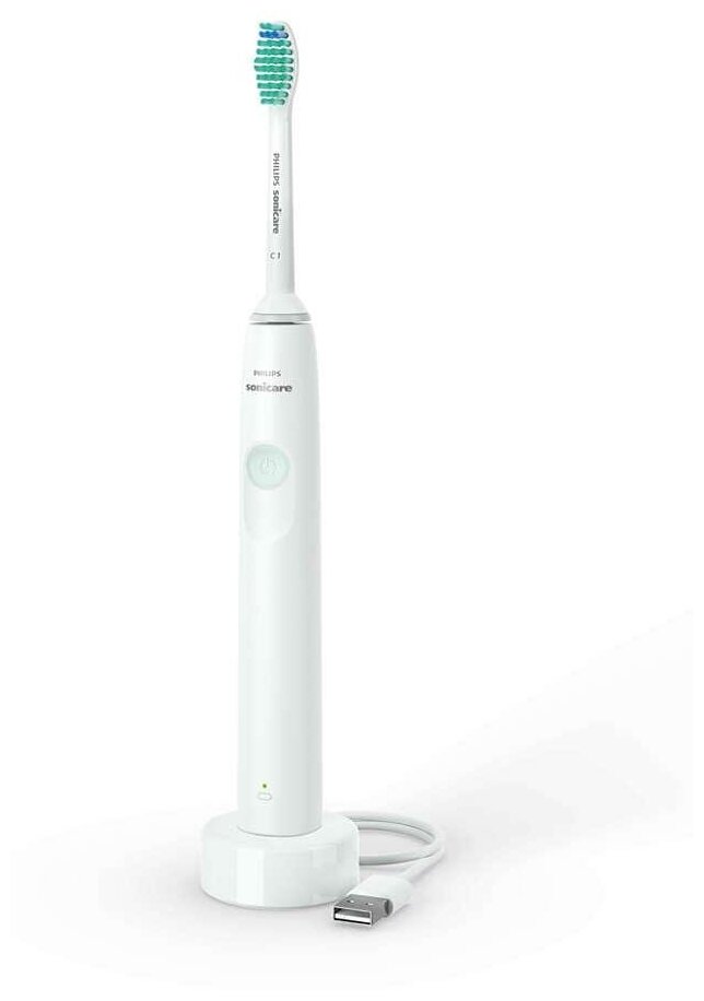 

Зубная щетка электрическая Philips Sonicare, 1-насадка, 1-режим, белый (HX3641/11), Sonicare